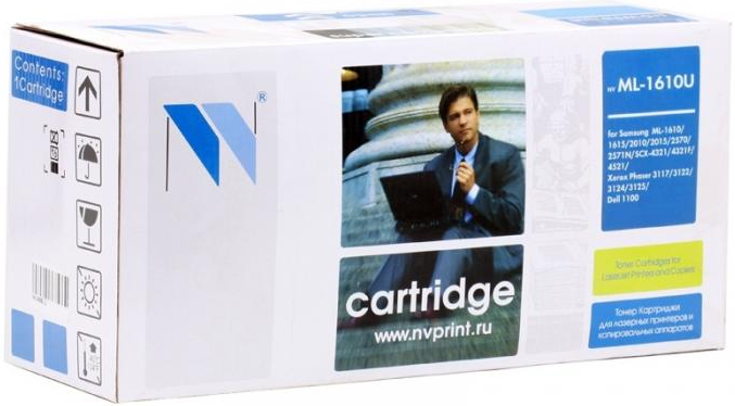картинка Картридж совместимый Samsung ML-1610D для ML-1610/1615/1650/2010/2015/SCX-4321/4521/Xerox Ph 3117/3122/3124/3125 Nv-print АС