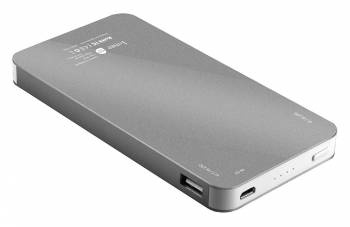 картинка Аккумулятор мобильный Melkco Mee Power (2.1A+1A, 6000mAh, Grey) АС